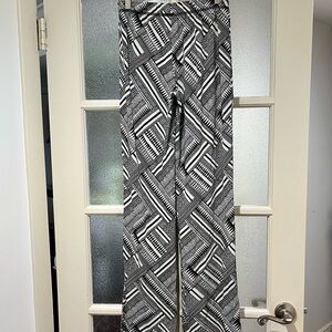 PINK Victoria's Secret Black and White Wide Leg Jumpsuit